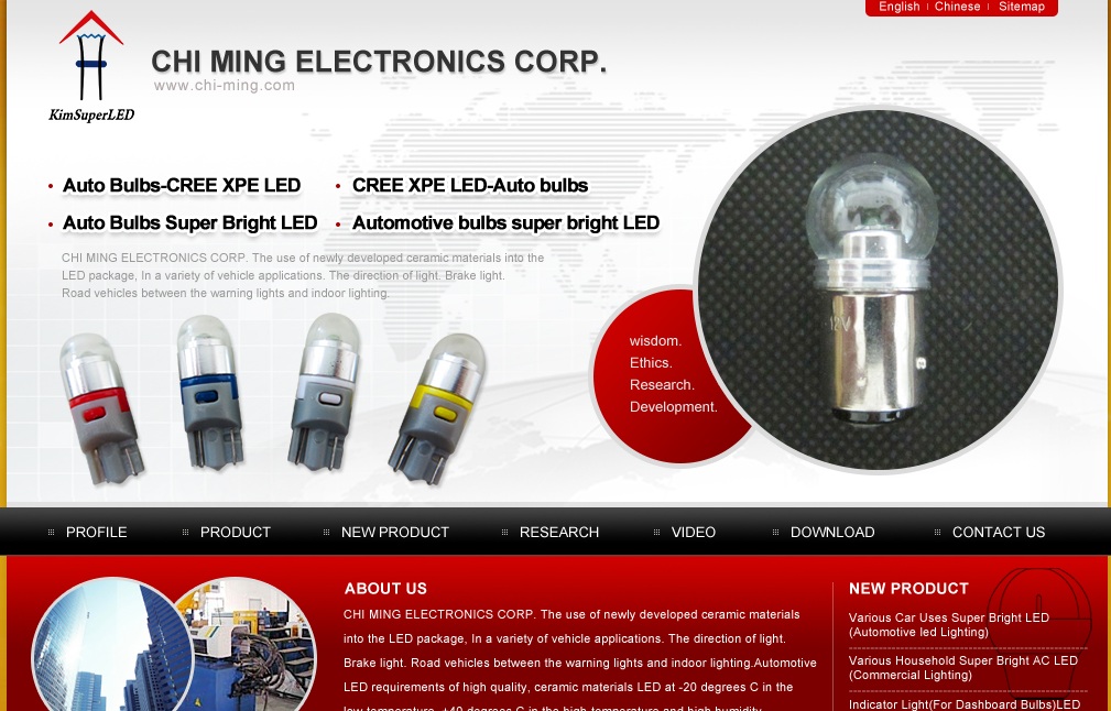 Auto bulbs LED-XPE cree Lamps-wedge T10