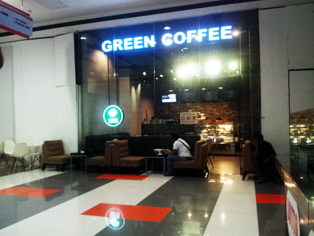 Green Coffee Shop in SM
