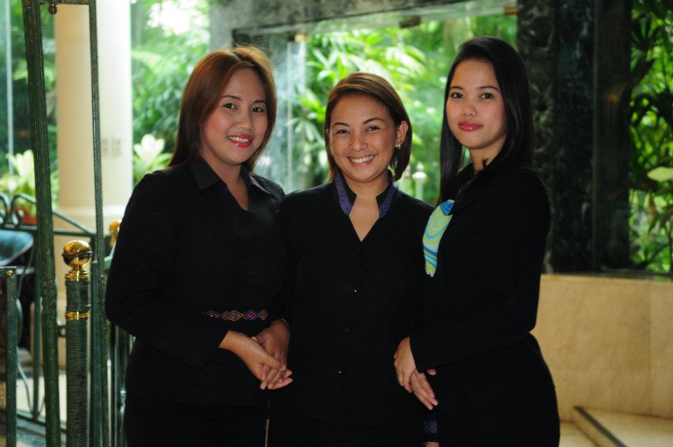 Davao Hotel-Apo View Hotel three beautiful ladies